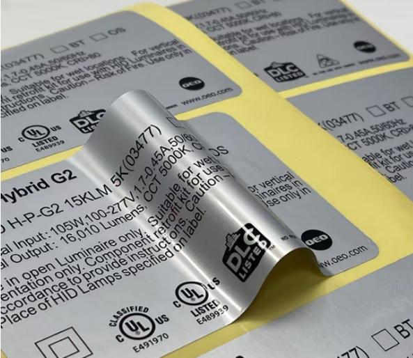 PET label sticker