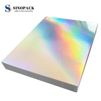 Nhãn dán PVC Indigo Holyghraphic